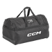 black wheely hockey bag