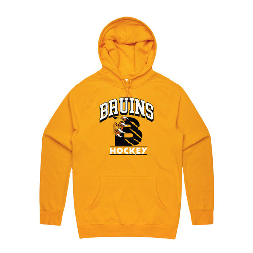 jsl yellow Bruins hoodie