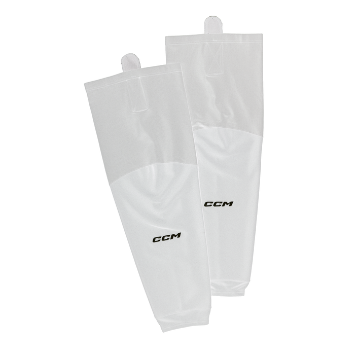 white pair of practice socks