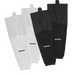 black and white pairs of practice socks