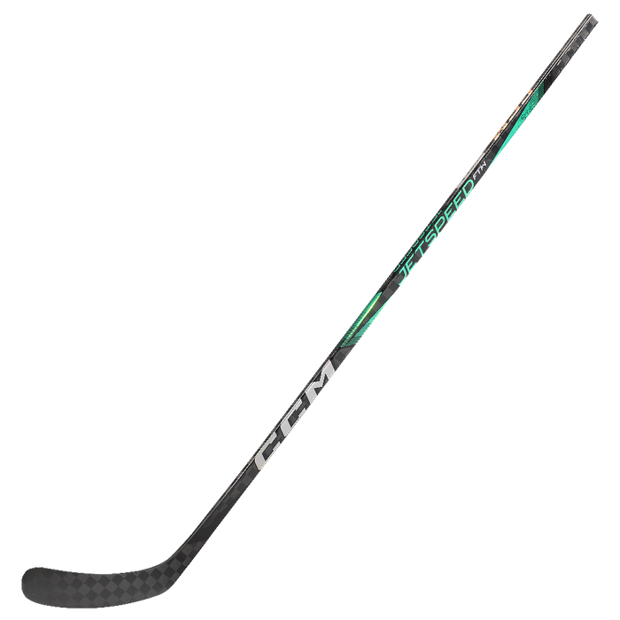 black and green hockey stick
