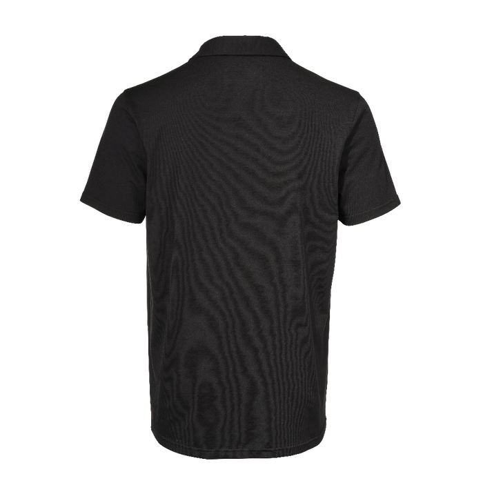 black ccm polo shirt