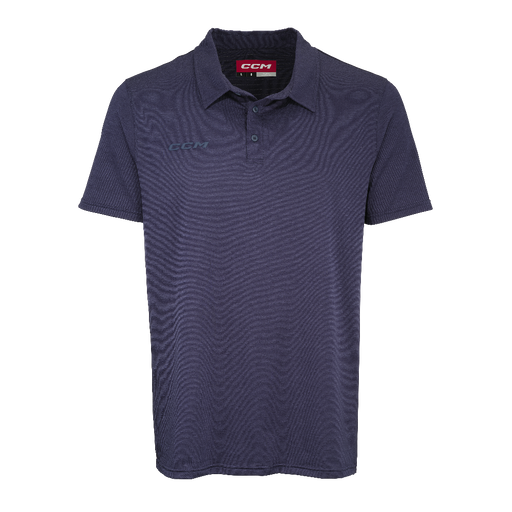 Navy ccm polo shirt