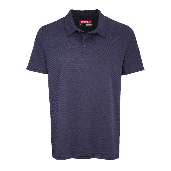 Navy ccm polo shirt