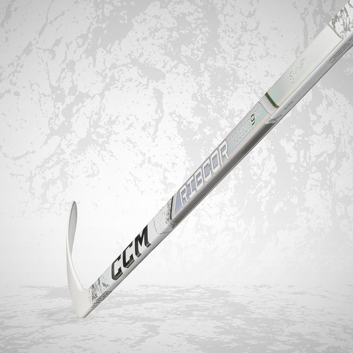 white ccm hockey stick junior