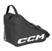 black skates bag with white ccm logo
