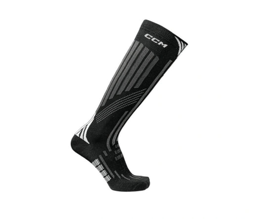 Black ccm skate sock