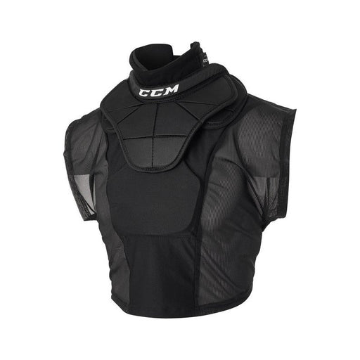 Black goalie neck gruard