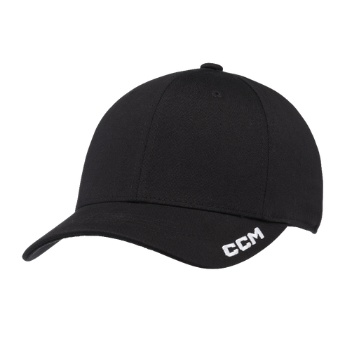 black ccm cap
