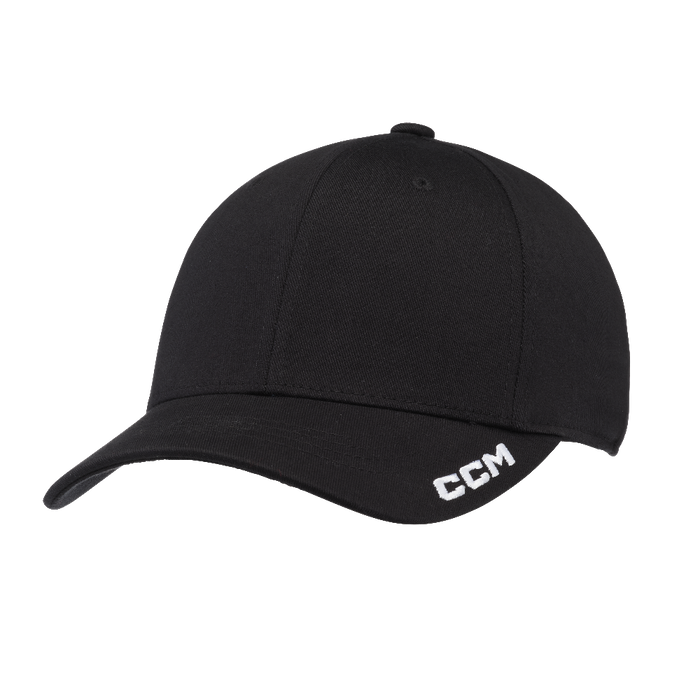 black ccm cap
