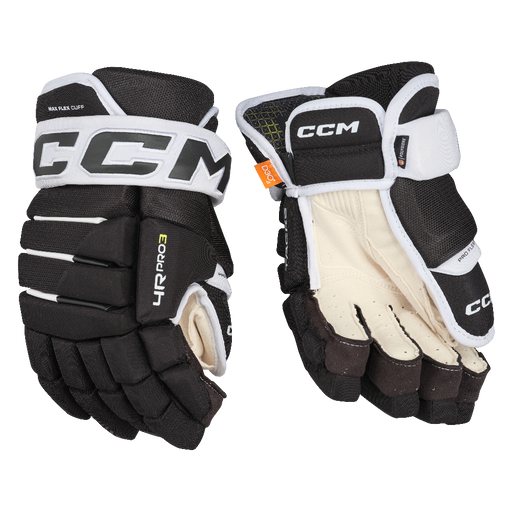 black and white ccm gloves