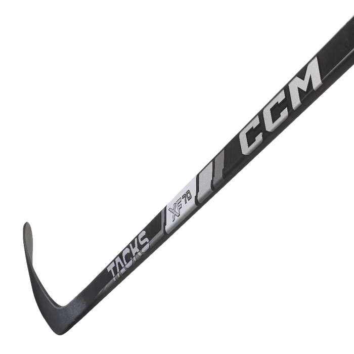 black and white hockey stick