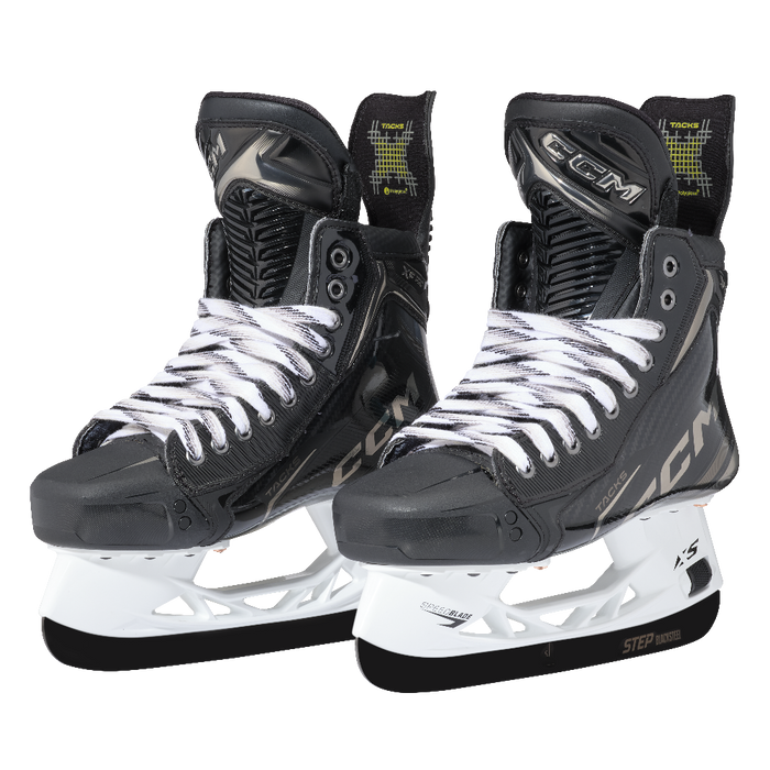 black hockey skates