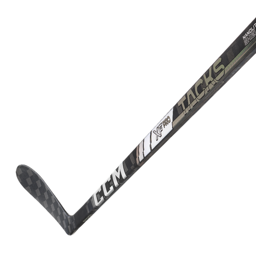 black and white hockey stick