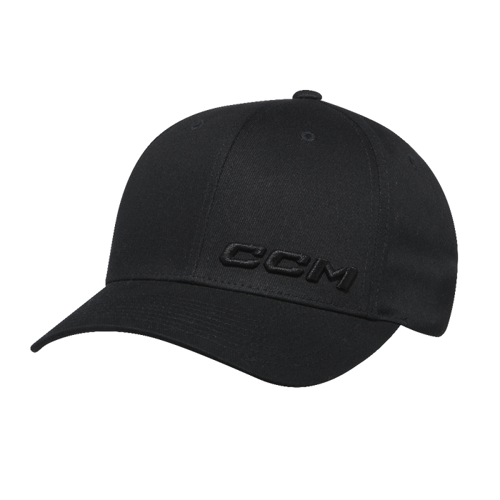 black ccm baseball cap