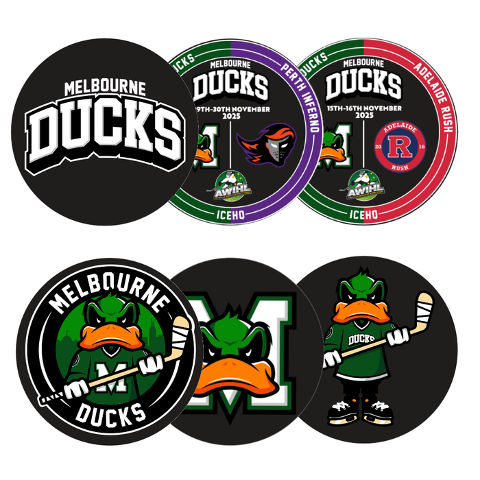 Melbourne Ducks Puck