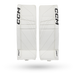 white goalie pads