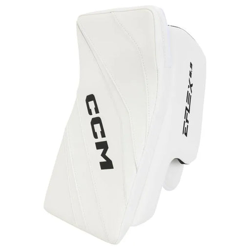 white goalie blocker