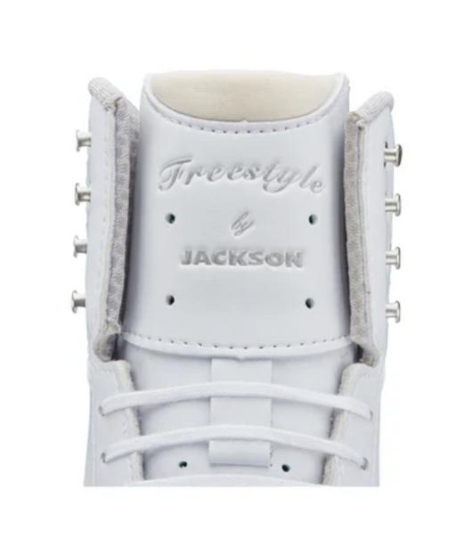 White jackson figure skate top