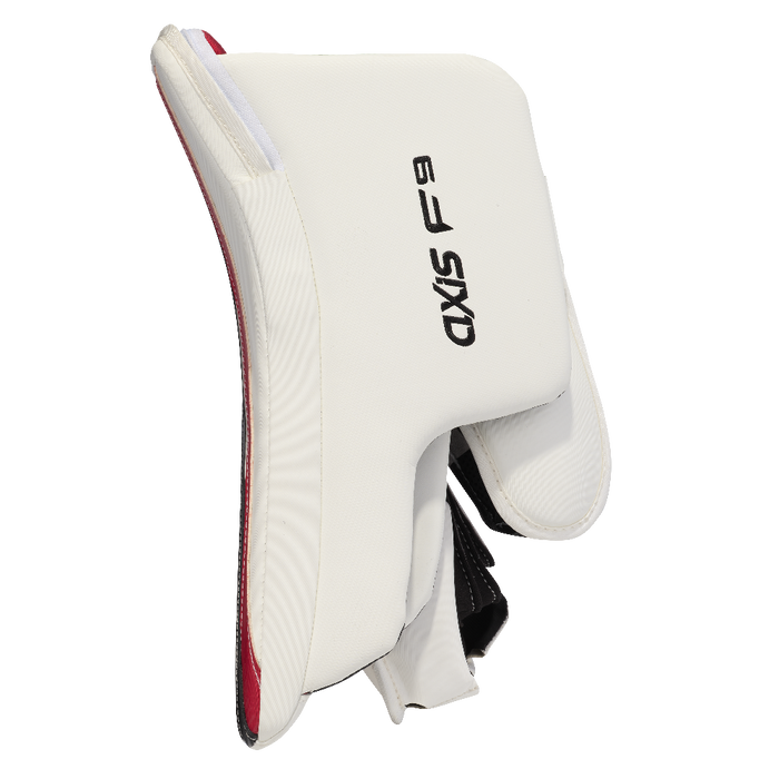 white goalie blocker