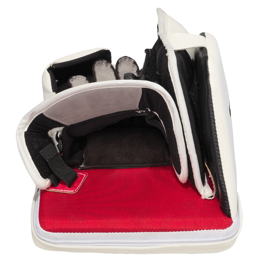 white goalie blocker