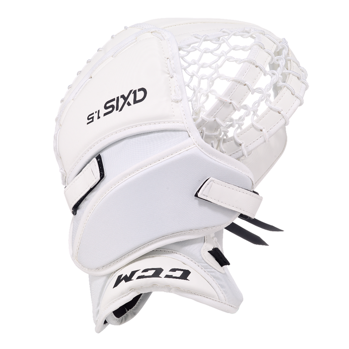 White goalie glove