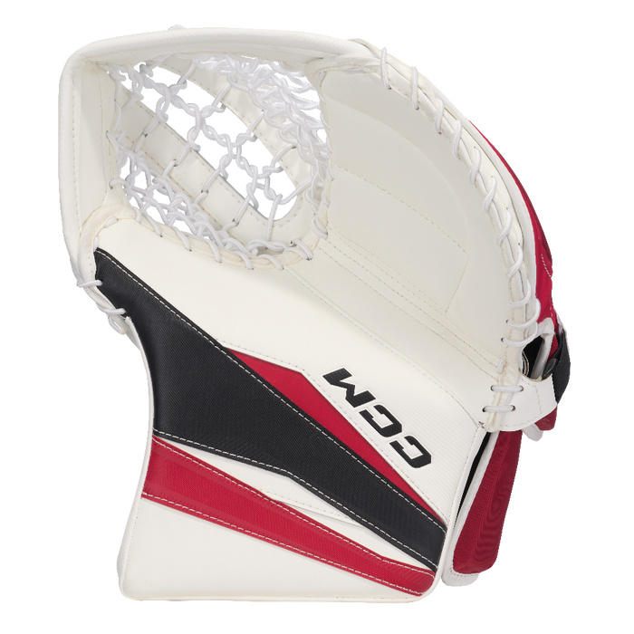 White goalie glove