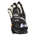 black ccm glove with white accents