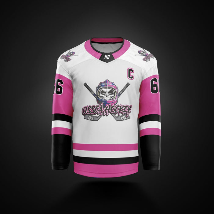 pink HQ Custom Jersey