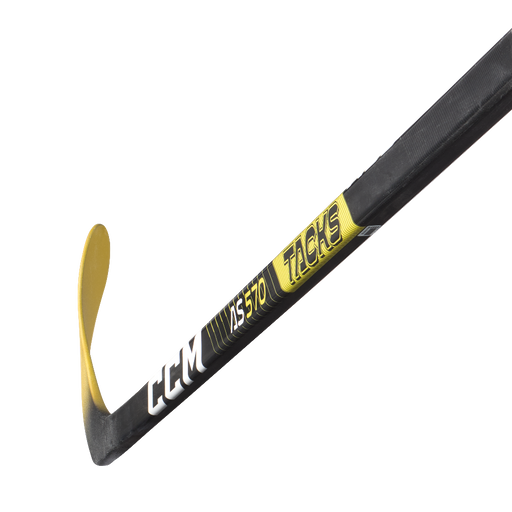 Black stick with yellow blade and details