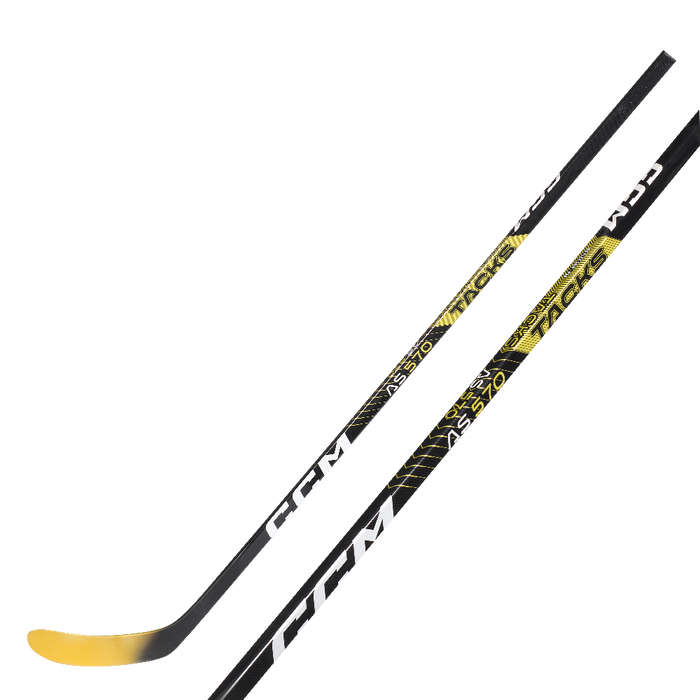 Black stick with yellow blade and details