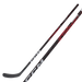 black stick with red text and details