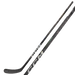 Black ccm stick with silver accents