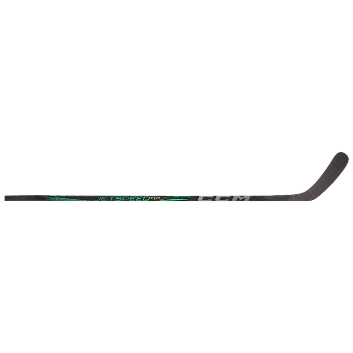 black and green hockey stick