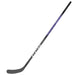 Black hockey stick with purple details
