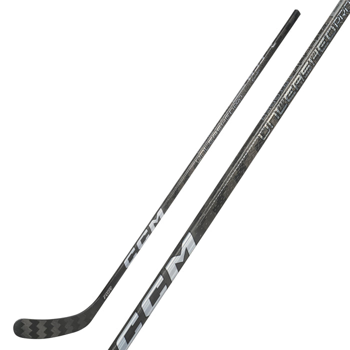 CCM Ribcor Trigger Unleashed Pro Chrome Hockey Stick - Intermediate
