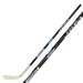 black wooden stick with white accents