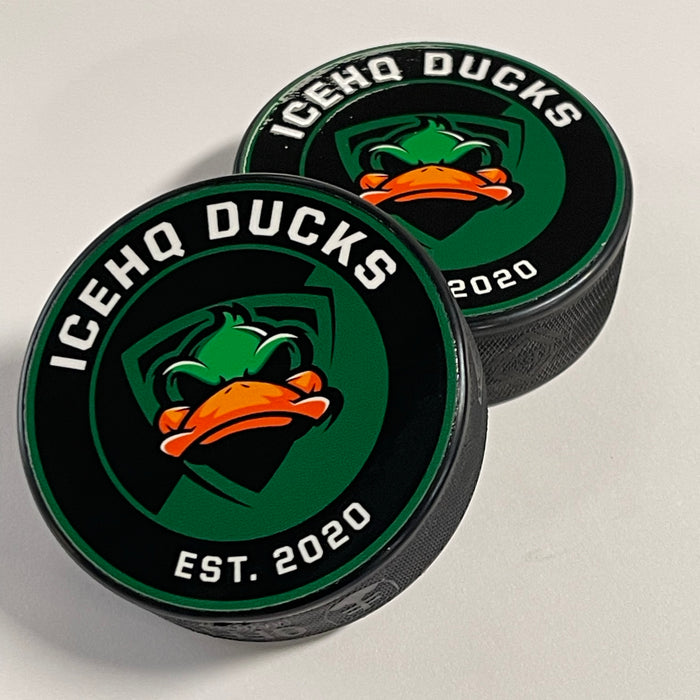 iceHQ Ducks Puck