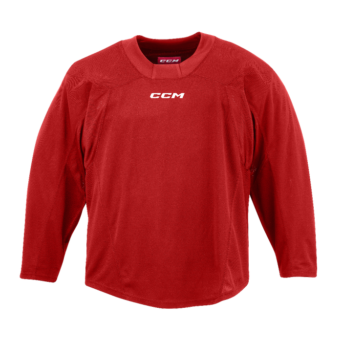 Red ccm practice jersey