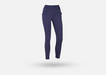 Navy blue ccm womens leggings front