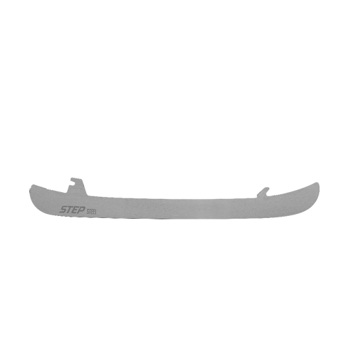 Silver step steel skate blade