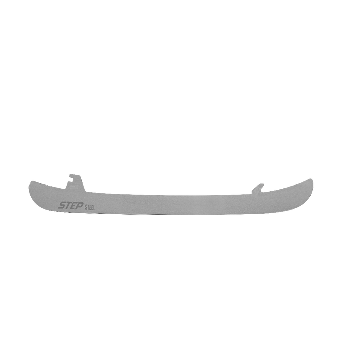 Silver step steel skate blade