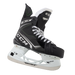 Black skates, with small green features. White laces and black lining