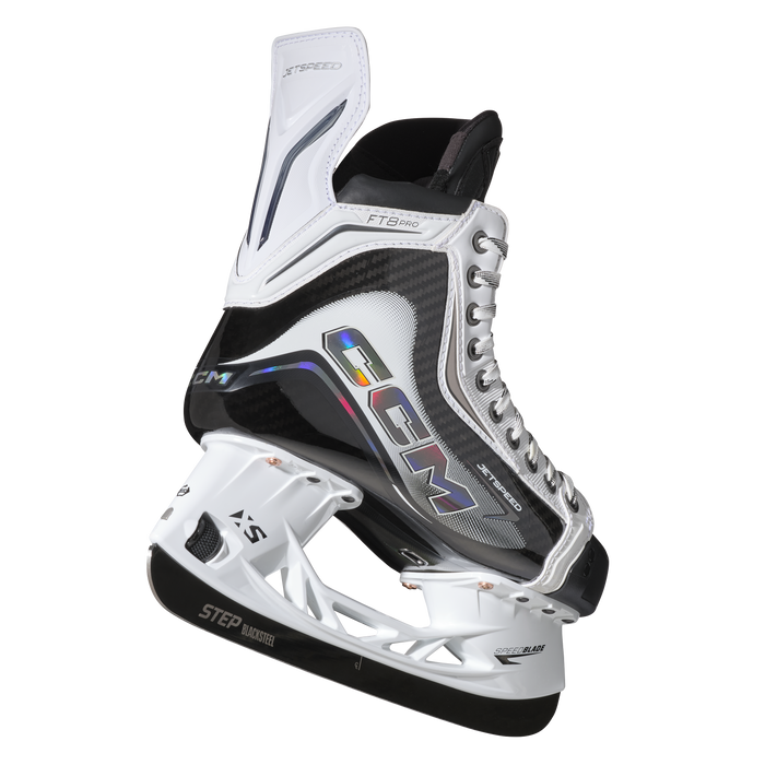 CCM Jetspeed FT8 Pro Skates White Edition - Senior