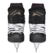 Two black skates, with white laces