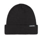 black cuffed beanie