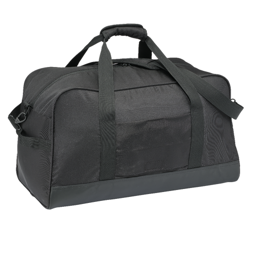 black travel duffle bag