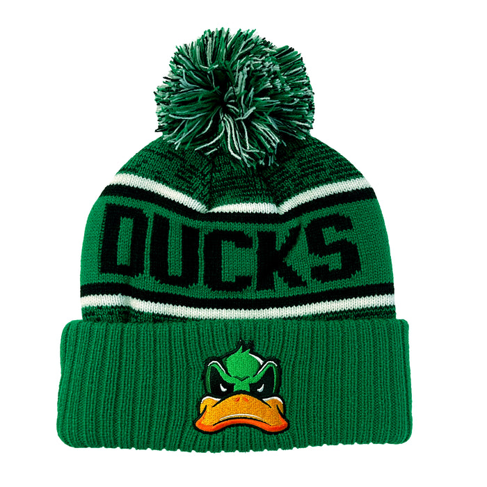 Ducks beanie pom pom (Green)