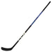 Black hockey stick with purple details
