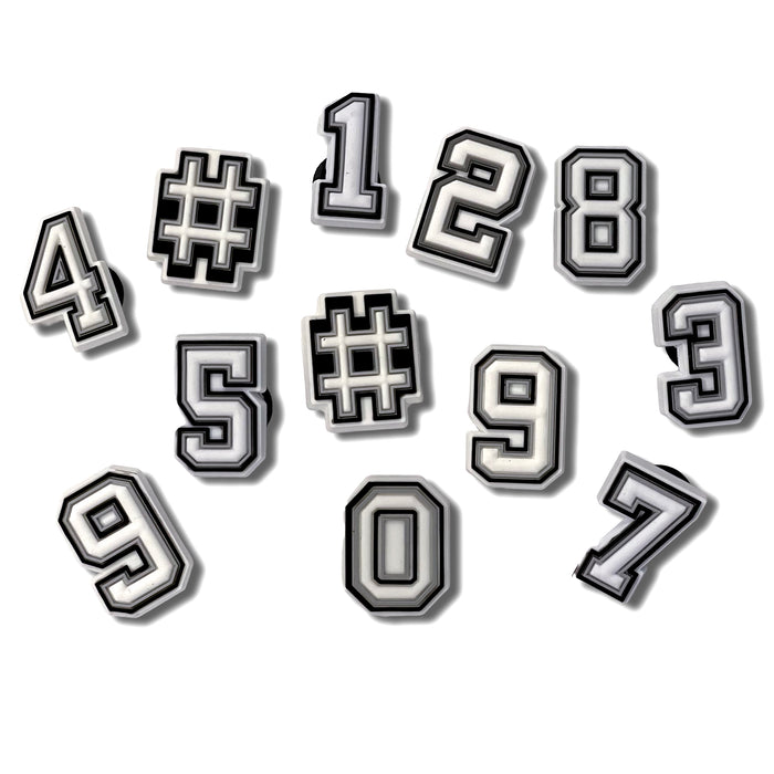 Number Jibbitz